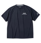 MOVESPORT メッシュ半袖Tシャツ ネイビー