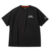 MOVESPORT メッシュ半袖Tシャツ ブラック
