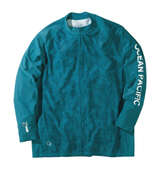 OCEAN PACIFIC フルジップ長袖ラッシュガード ダークブルー