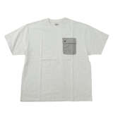 Coleman ポケット付半袖Tシャツ アイスグレー