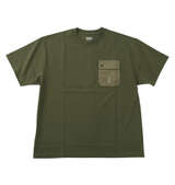 Coleman ポケット付半袖Tシャツ カーキ