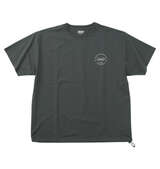 Coleman 裾ドローコード半袖Tシャツ チャコール