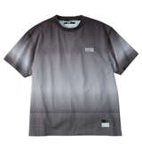 SY32 by SWEET YEARS グラデーションロゴ半袖Tシャツ ブラック