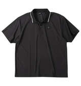 SY32 by SWEET YEARS ジャガード半袖ポロシャツ ブラック