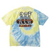 ELEMENT TIMBER半袖Tシャツ ブルーイエロータイダイ