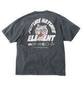 ELEMENT TIGER半袖Tシャツ スミクロ