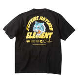 ELEMENT TIGER半袖Tシャツ ブラック