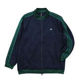 adidas golf スリーストライプスフルジップトラックジャケット カレッジネイビー