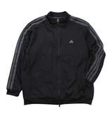 adidas golf スリーストライプスフルジップトラックジャケット ブラック