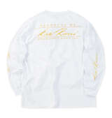 KARL KANI 天竺長袖Tシャツ ホワイト