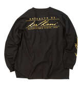 KARL KANI 天竺長袖Tシャツ ブラック