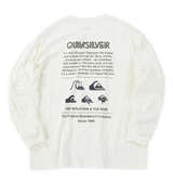 Quiksilver DNA POCKET長袖Tシャツ ホワイト