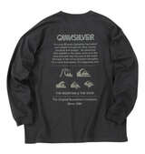 Quiksilver DNA POCKET長袖Tシャツ ブラック