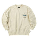Quiksilver QS MEETSクルースウェット ベージュ