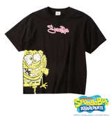 SPONGEBOB 天竺プリント半袖Tシャツ ブラック