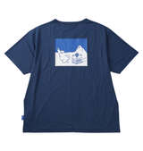 ヒヤロン×OUTDOOR PRODUCTS 接触冷感半袖Tシャツ ブルーグレー