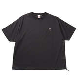 DICKIES ポリエステルドローコードポケット半袖Tシャツ ブラック