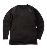 TULTEX 長袖コンプレッションシャツ ブラック