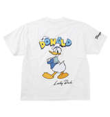 FLAGSTAFF×DISNEY DONALD DUCK半袖Tシャツ ホワイト