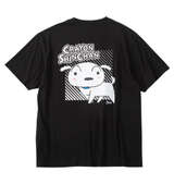 クレヨンしんちゃん 天竺ポケット付半袖Tシャツ ブラック