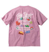 BEN DAVIS グレイトフル半袖Tシャツ グレイッシュピンク