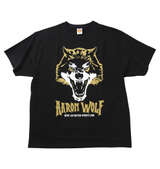 新日本プロレス ウルフアロン半袖Tシャツ ブラック