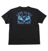 STARDOM 安納サオリ絶対不屈彼女半袖Tシャツ ブラック