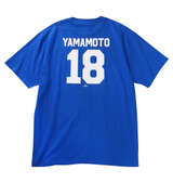 Fanatics ロサンゼルス・ドジャース山本由伸ネームアンドナンバーTシャツ ブルー