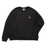 DICKIES エンブロイダリーロゴクルースウェット ブラック