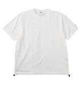 EVERLAST ストレッチメッシュ半袖Tシャツ オフホワイト