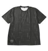 EVERLAST 総柄プリント半袖Tシャツ ブラック
