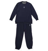 Colantotte ACTIVE ストレッチミニ裏毛血行促進ウェアセット ネイビー