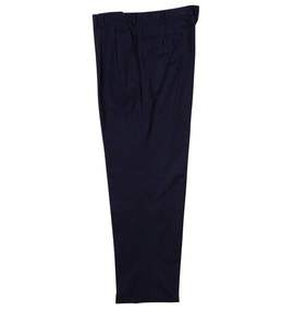 RYOKO KIKUCHI HOMME2 ツータックパンツ ネイビー