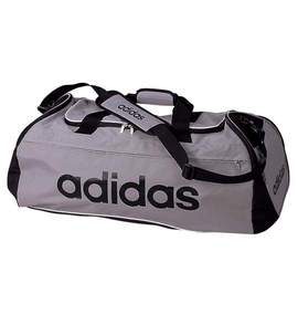 adidas ニューリニア ダッフルL グレー