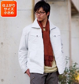 KANSAI JEANS 中綿ジャケット ホワイト