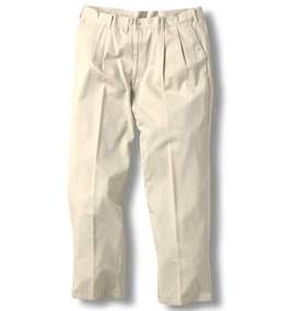  ツータックパンツ オフホワイト