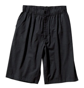 COLLINS イージーハーフパンツ ブラック