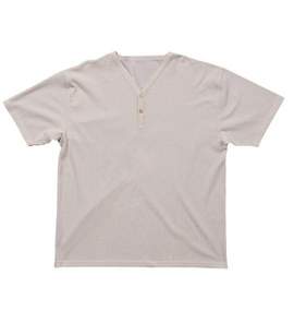  YヘンリーTシャツ(半袖) オフホワイト