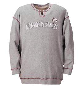 POSH BOY SPORT キーネックトレーナー モクグレー