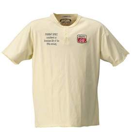 POSH BOY SPORT ヘンリーTシャツ(半袖) アイボリー