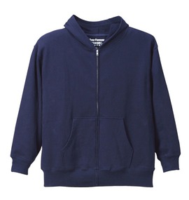 Over Forever フルジップパーカー ネイビー