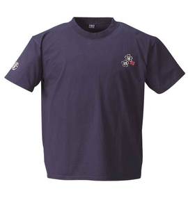 波乗達人 和柄Tシャツ(半袖) ネイビー