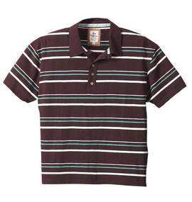 The Endless Summer ポロシャツ(半袖) ダークブラウン