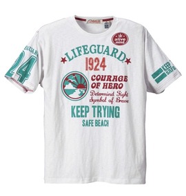 LIFE GUARD Tシャツ半袖 オフホワイト