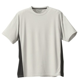 Over Forever DRY Tシャツ(半袖) グレー×ネイビー