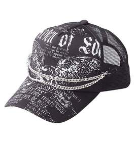 LUVGUN チェーン付キャップ ブラック