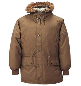 ALPHA INDUSTRIES パーカーブルゾン タン
