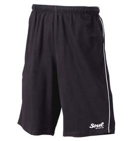 SOUL SPORTS スウェットハーフパンツ ブラック
