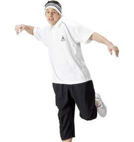 LE COQ SPORTIF 七分丈パンツ ブラック