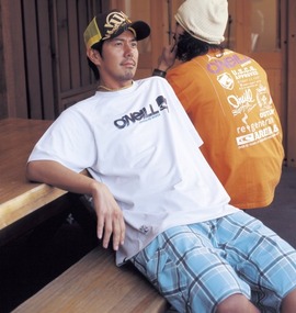 O'NEILL サーフパンツ ブルー×ネイビー